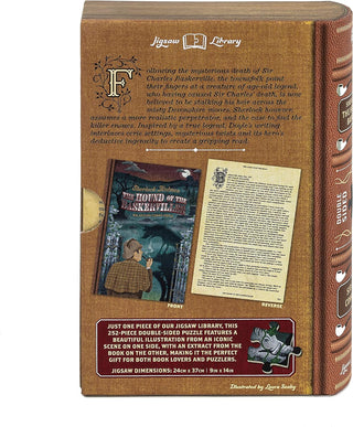 The Hound of the Baskervilles 252 brikker bogpuslespil fra Professor Puzzle