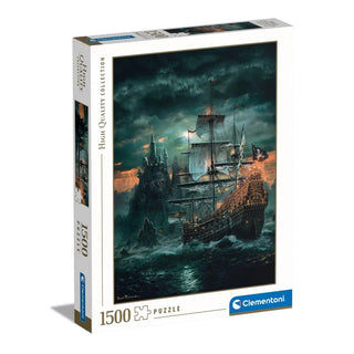 Clementoni 1500 Piece Puzzle - The Pirate Ship 