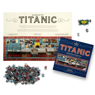Titanic puslespil med 1000 brikker fra Laurence King