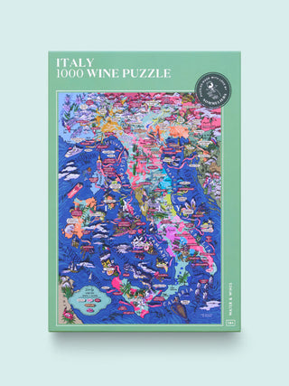 Vinpuslespil Italien 1000 brikker Water & Wines